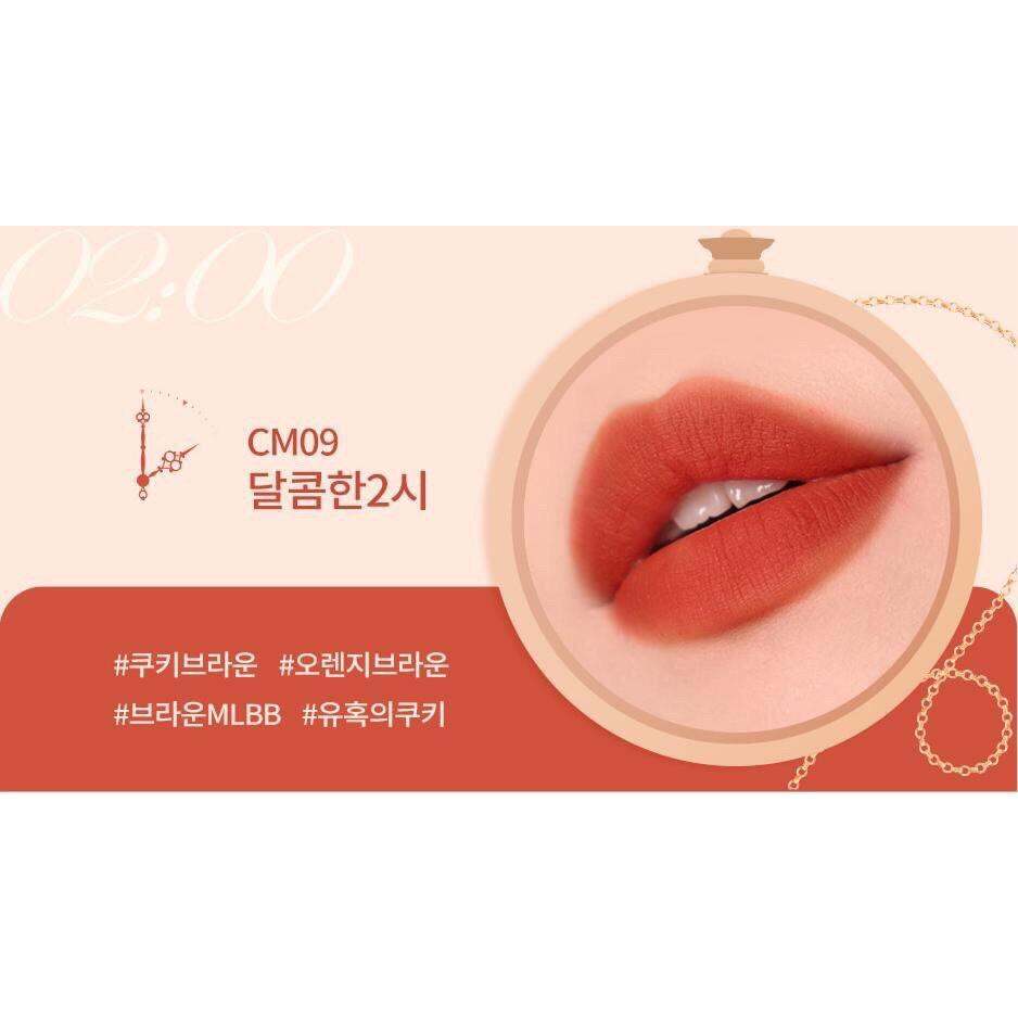 Cam đất Son kem lì Black Rouge CM09 (Aut)