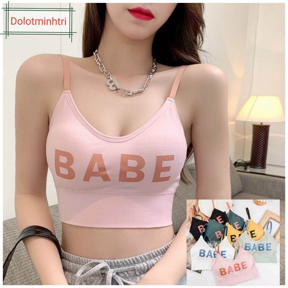 Áo bra thể thao 2 dây - áo tập gym nữ babe mẫu mới siêu hot