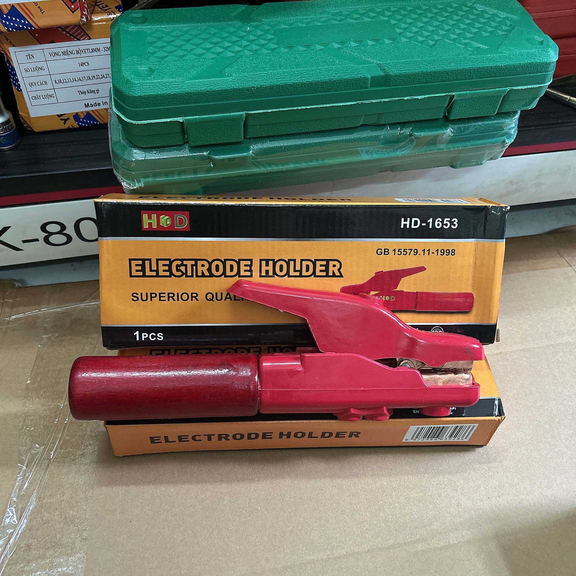 Kìm Hàn Cán Gỗ HD 600A