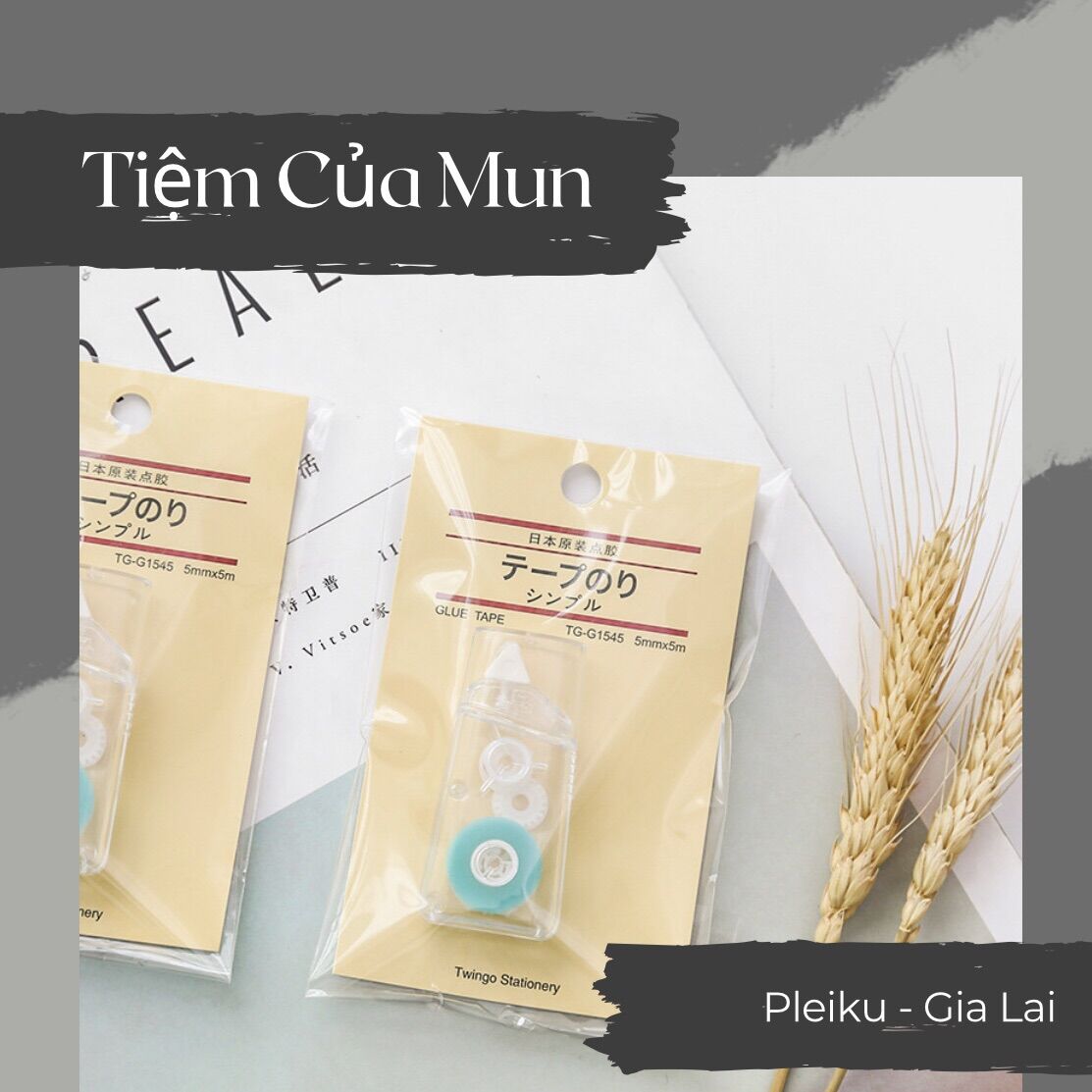 Băng keo 2 mặt dạng kéo mini
