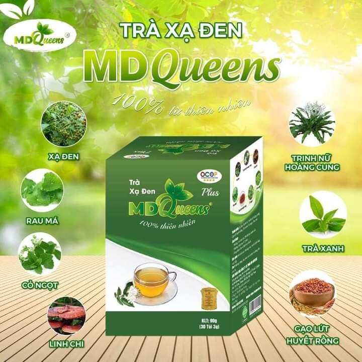 TRÀ XẠ ĐEN MD QUEENs