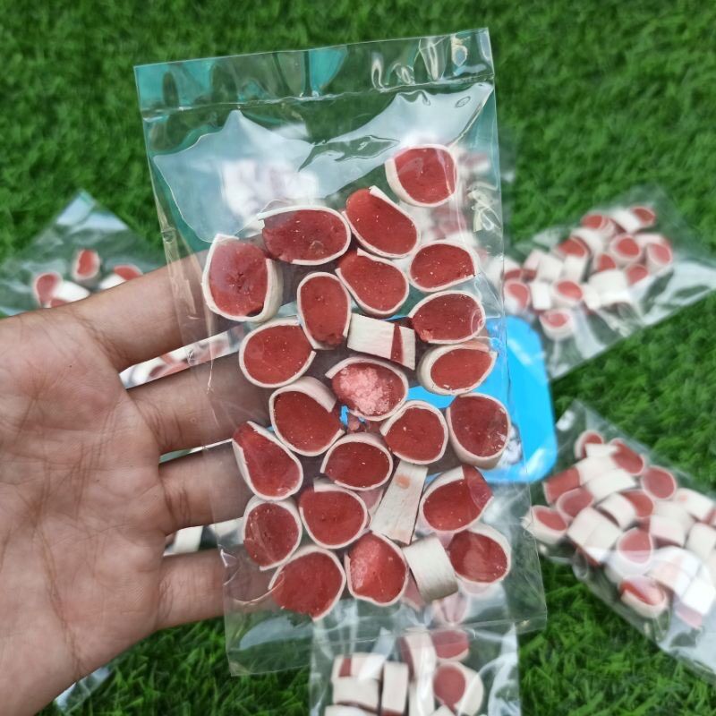 snack shushi bò cuộn cho hamster