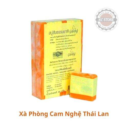 1 cục Xà bông cam nghệ Thái