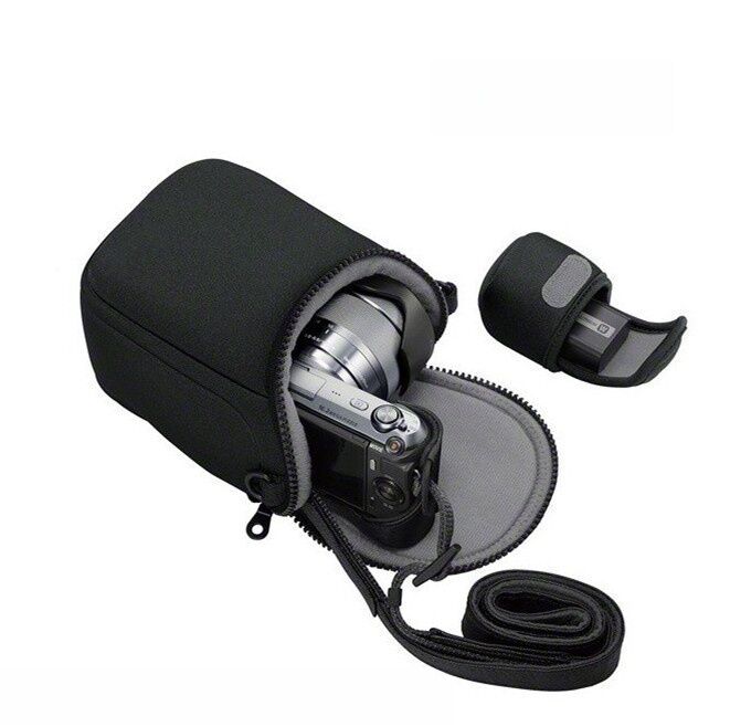 Túi Đựng Máy Ảnh Canon EOS M2 M3 M6 M10 M50 M100 Micro Single Porta 15-45mm Đơn Vai Di Động Bảo Vệ Túi Đựng Máy Ảnh