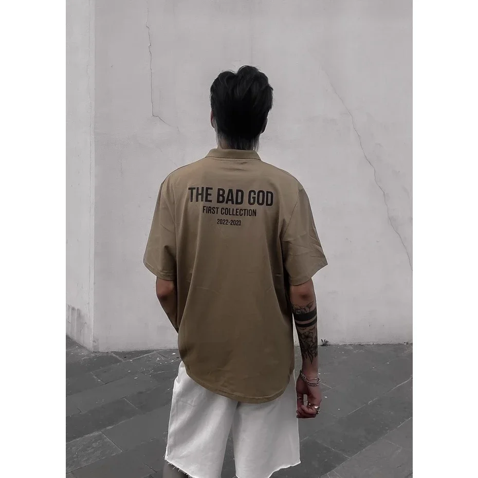 Áo Polo The Bad God Braille
