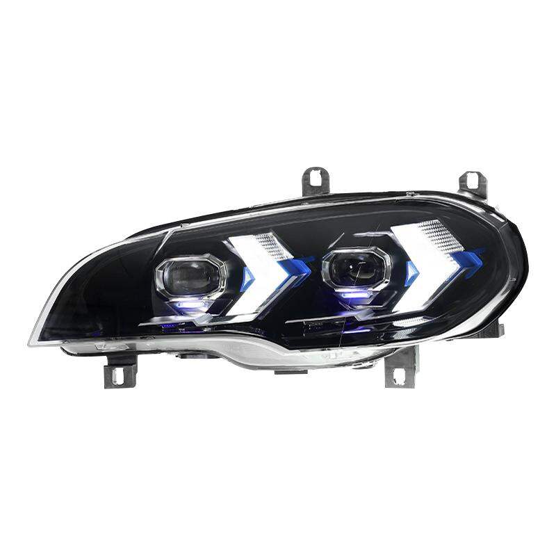 E70 X5 Model Upgrade LED Headlights Arrow Daytime Running Light Giá 4,008,000 Đồng*Miễn phí vận chuyển
