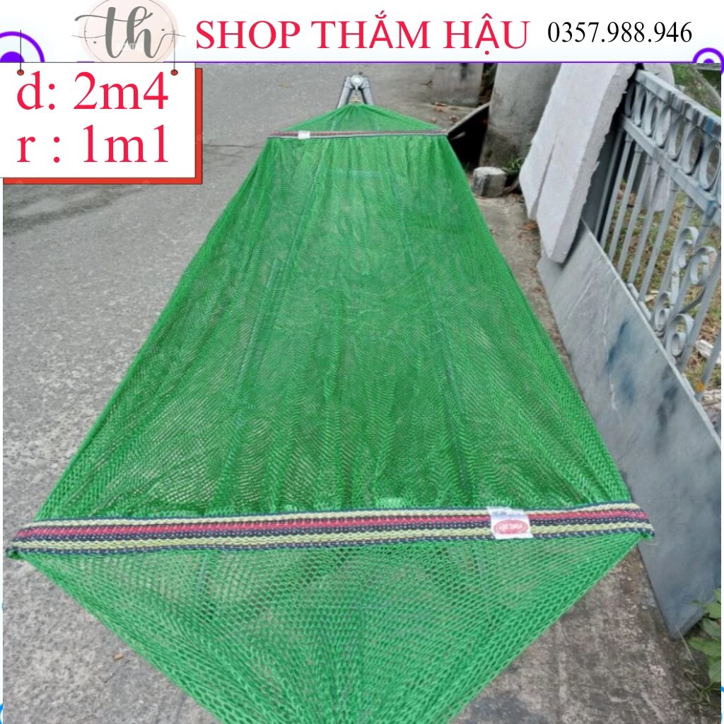 Võng lưới cán thép 50cm dài 2m4 - võng lưới 2 lớp
