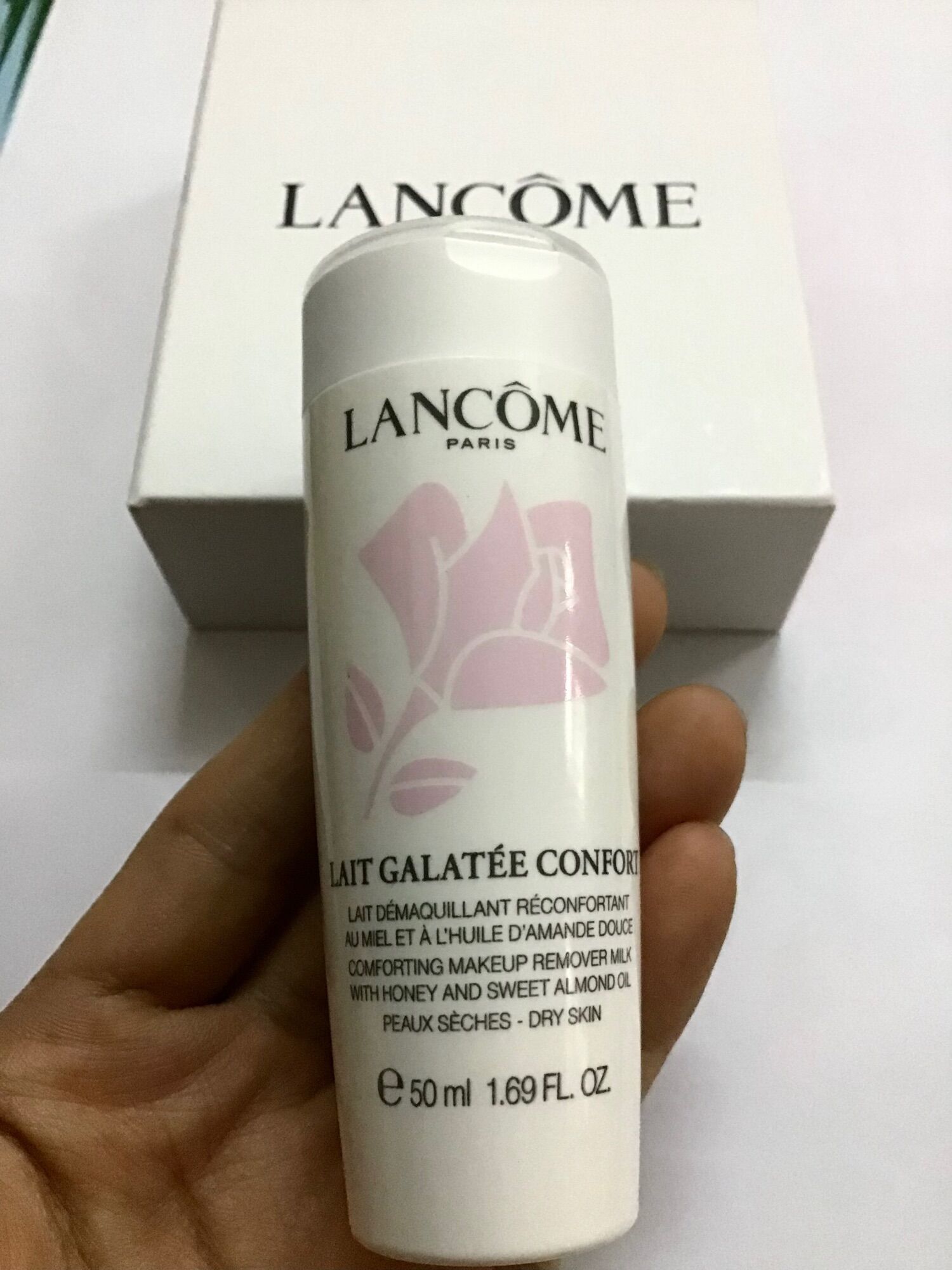 Sữa tẩy trang Lancome mặt/ mắt 30/50ml chuẩn auth