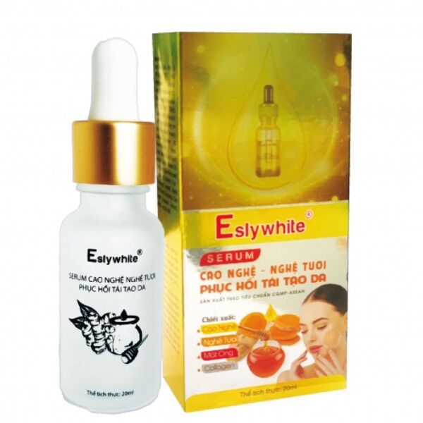 Serum cao nghệ nghệ tươi phục hồi tái tạo da