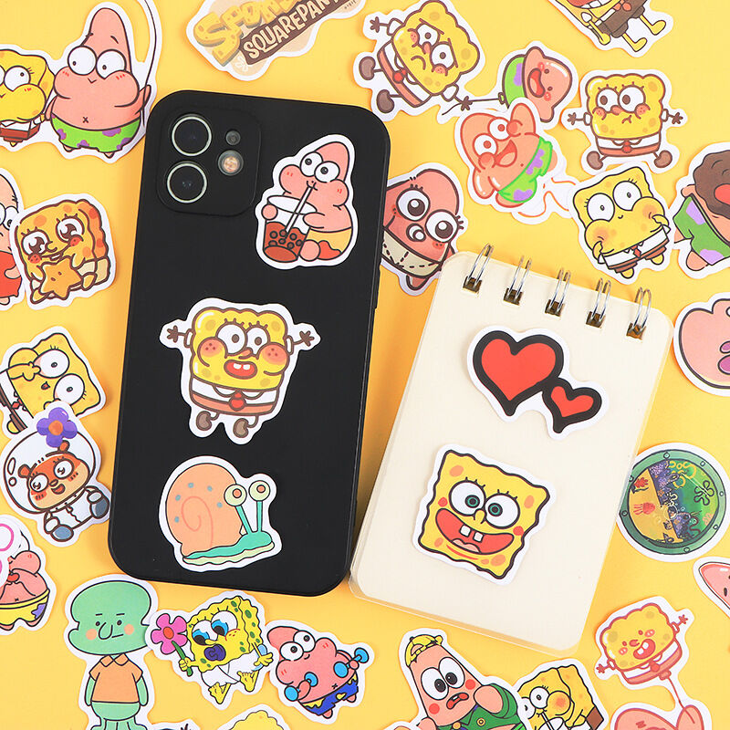Set 100 miếng sticker hình dán chống nước
