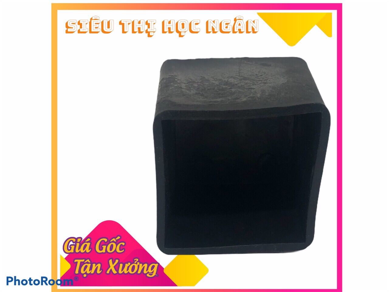 COMBO 10 Bịt cao su Ngoài sắt hộp 40x40