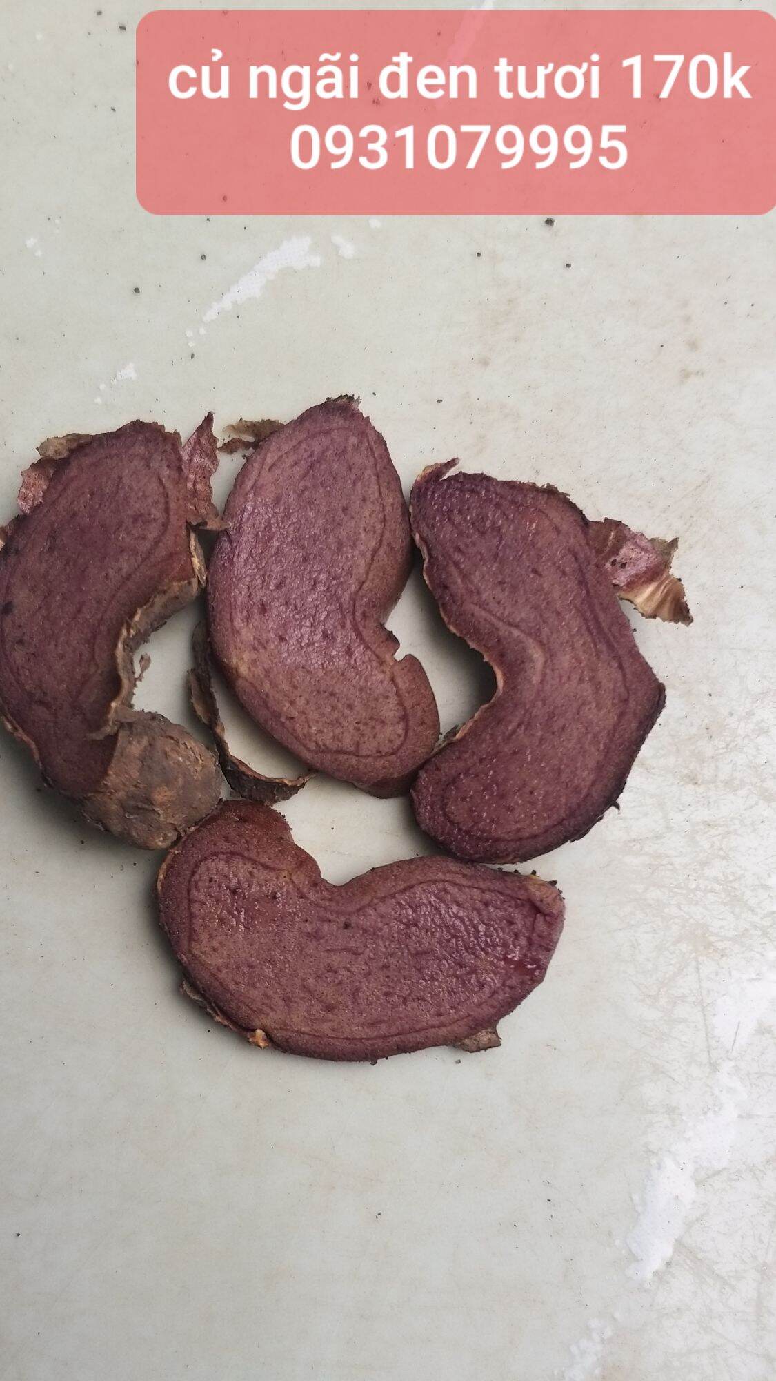 củ ngãi đen tươi 1kg
