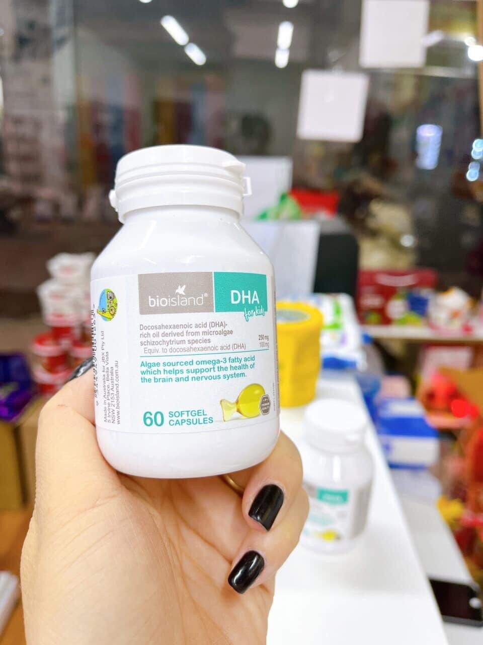 Viên uống Bioisland DHA for Kid ( DHA kids Bio)