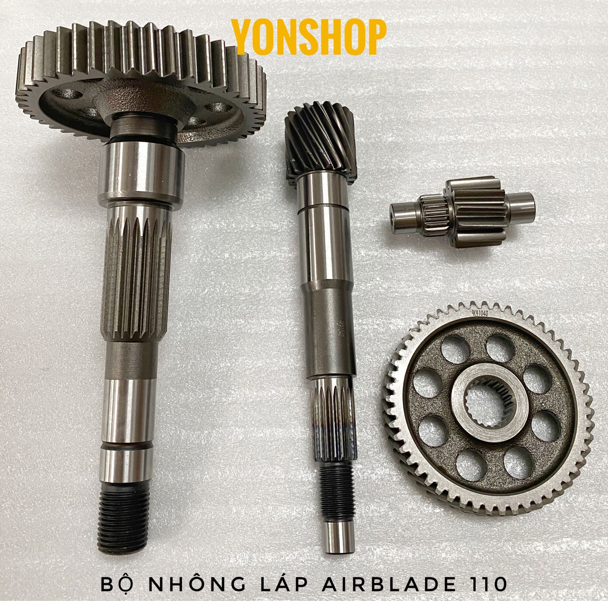 Bộ nhông láp airblack 110 hàng cao cấp loại 1