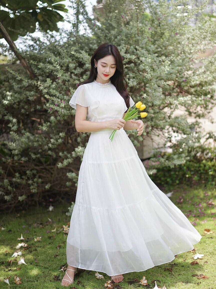 Váy đầm nữ maxi dáng dài sang chảnh