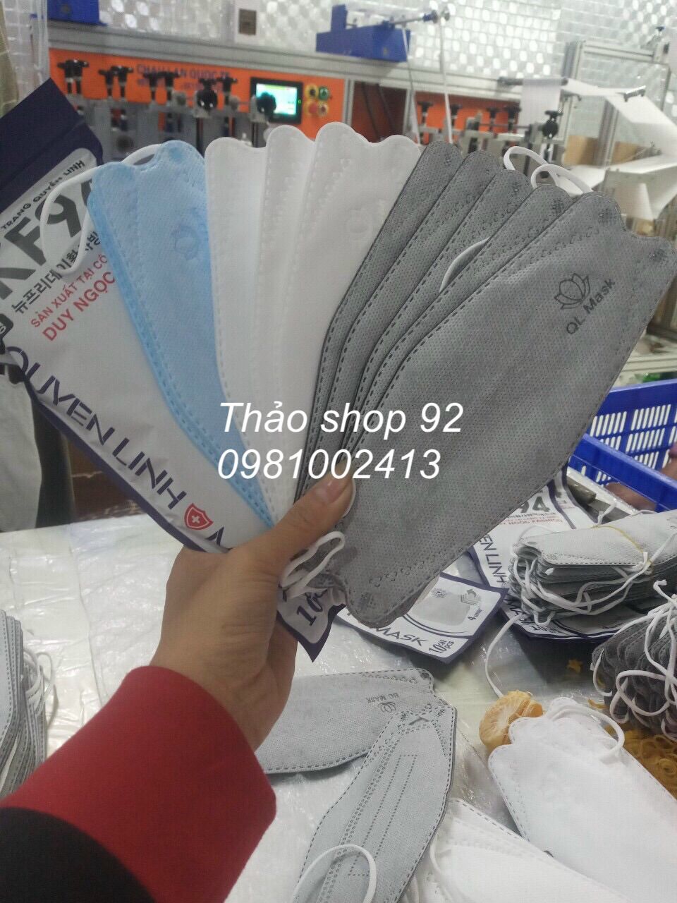 Sỉ 1 thùng khẩu trang KF94(300 chiếc)