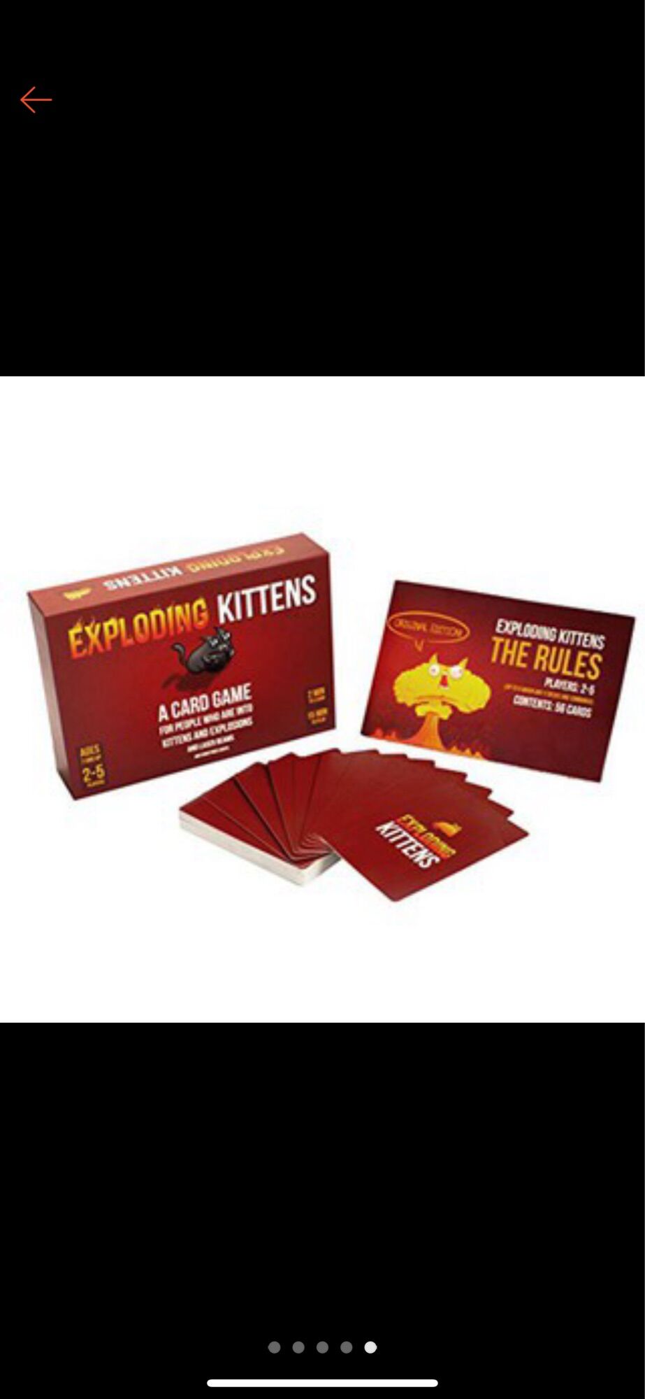 Mèo Nổ - Exploding Kittens (bản cơ bản) chất liệu tốt