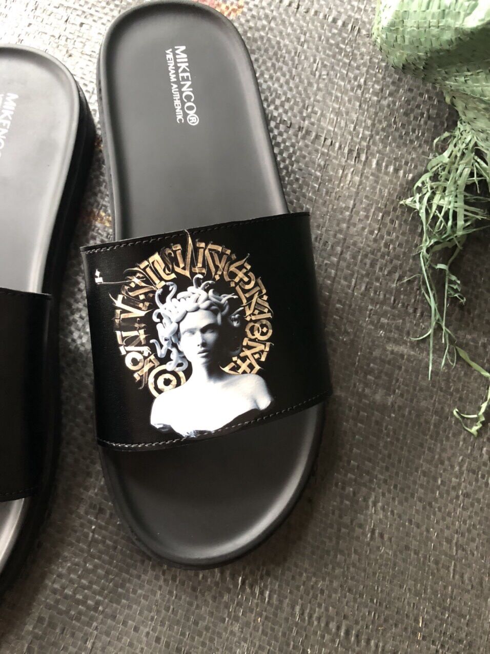 Dép Nam MIKENCO [ẢNH THẬT +KIỂM TRA]đế cao su ful size 38-43