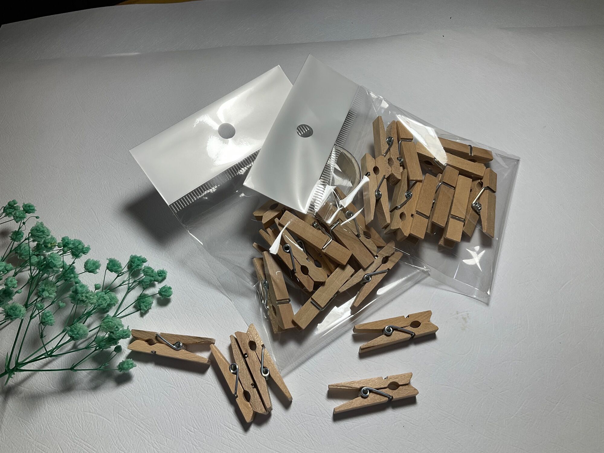 Combo 10 kẹp gỗ 3,5cm