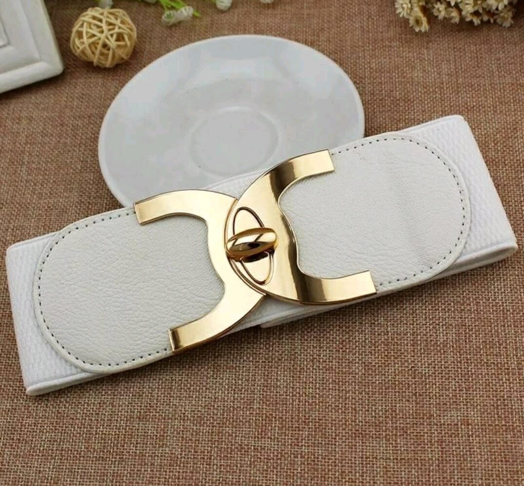 Thắt lưng nữ dây nịt đai váy nịt bụng bản to 6cm