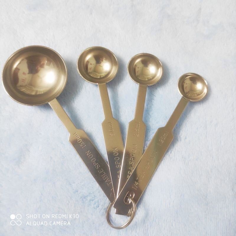 Bộ muỗng đong inox định lượng