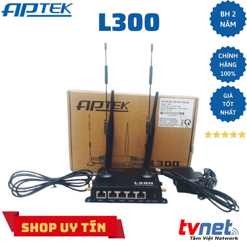 Thiết bị phát sóng wifi 4g aptek l300 - hàng chính hãng
