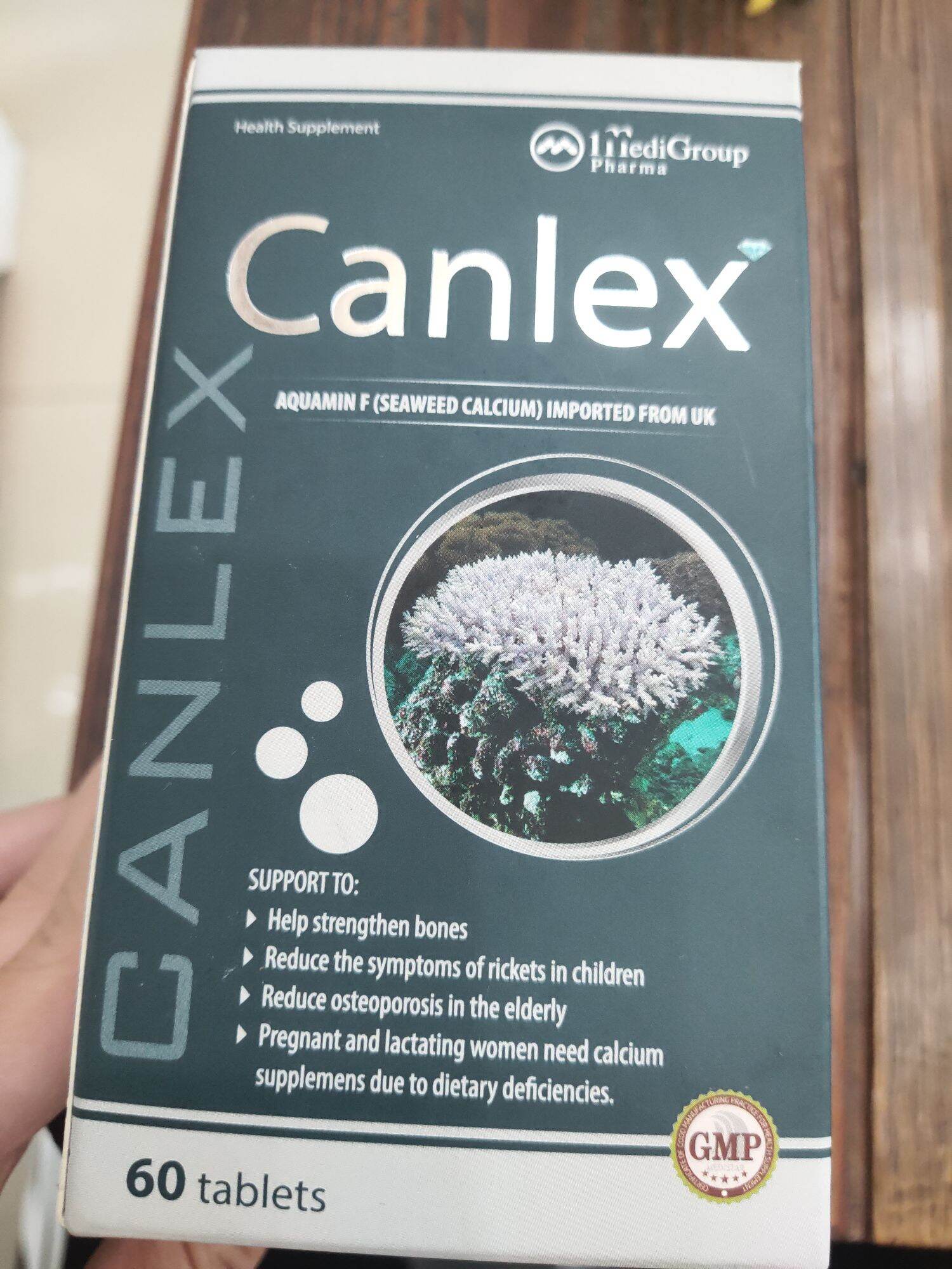 canlex bổ sung canci. hỗ trợ xương chắc khoẻ. giảm triệu chứng còi xương ở