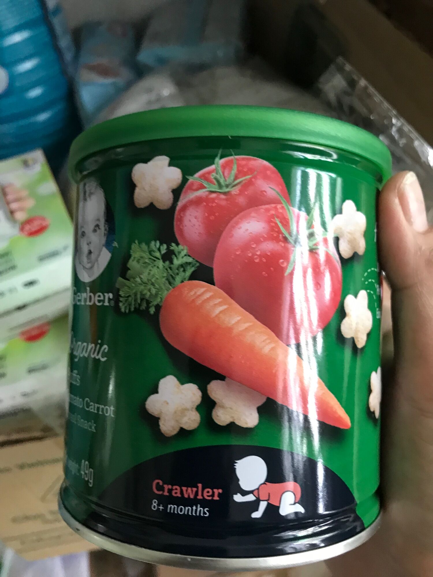 Bánh ăn dặm hữu cơ Gerber