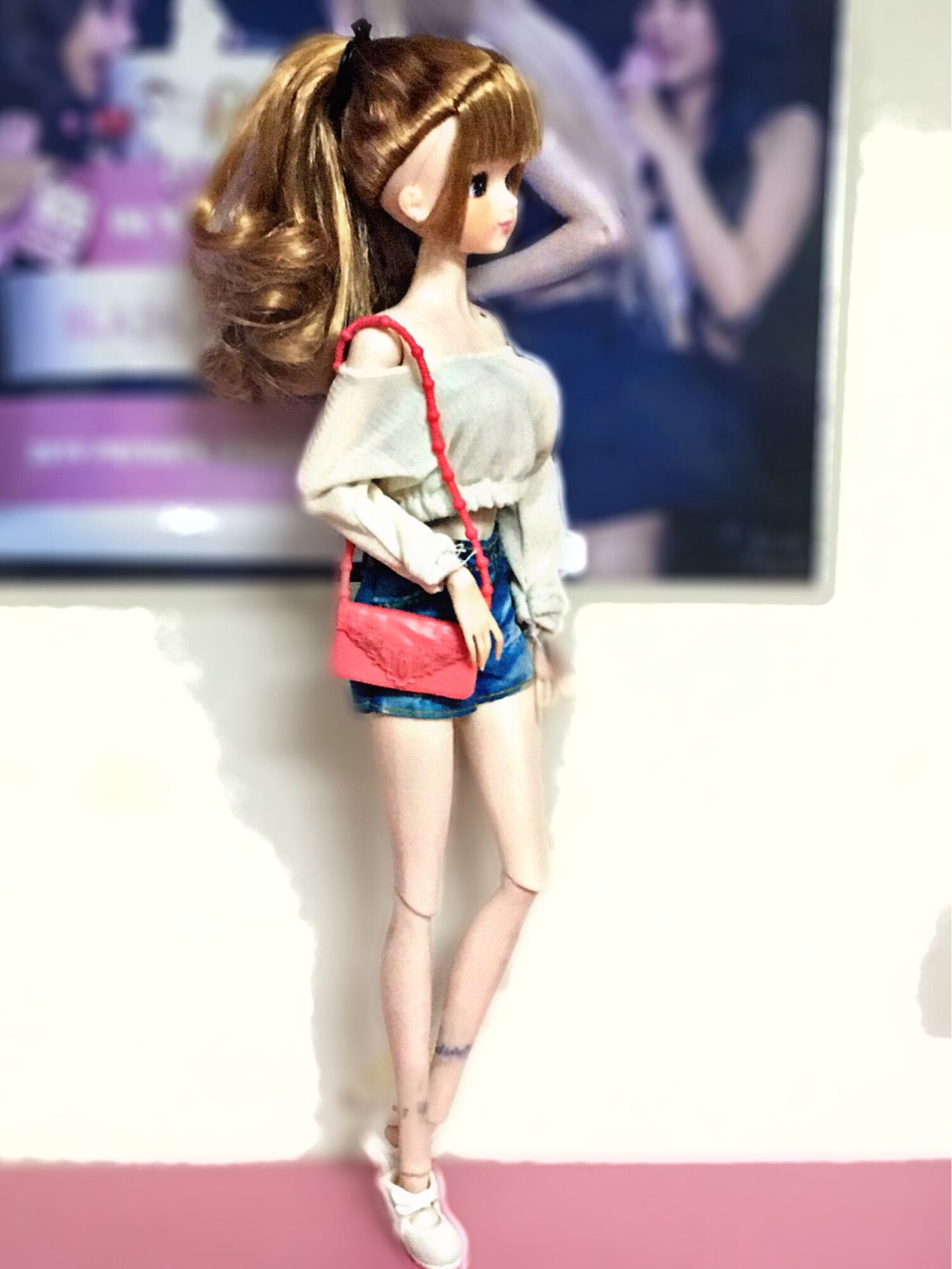 [HCM]Áo trễ vai cho búp bê size xinyi barbie (không kèm quần  phụ kiện búp bê)