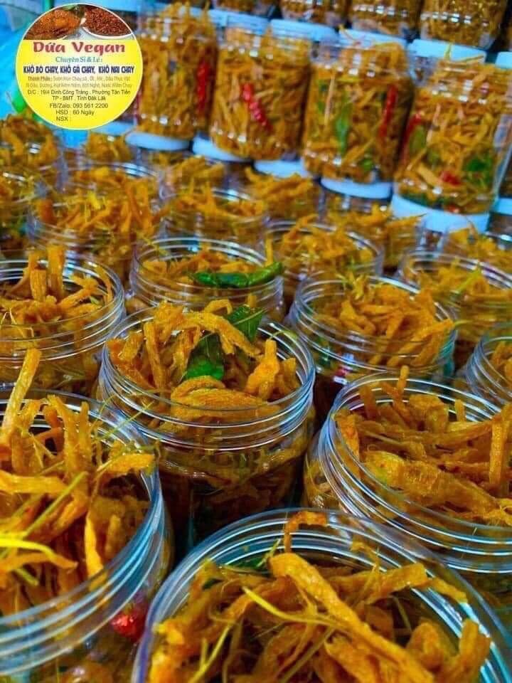 Khô gà chay 200gr