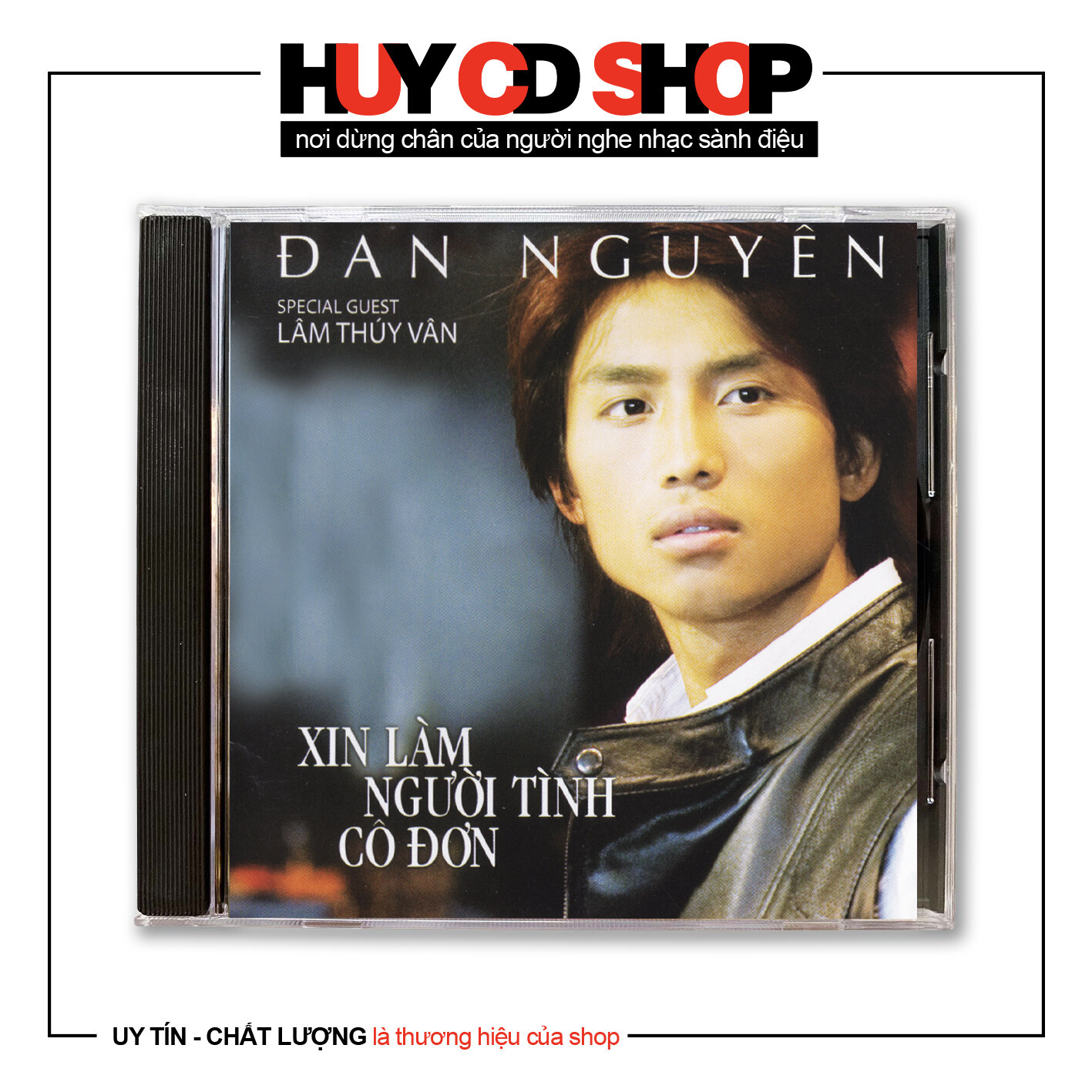 Đĩa CD Đan Nguyên Xin làm người tình cô đơn Nhạc vàng trữ tình Bolero Đĩa lòng Trắng Chất Lượng cao Âm Thanh chuẩn HUY CD SHOP