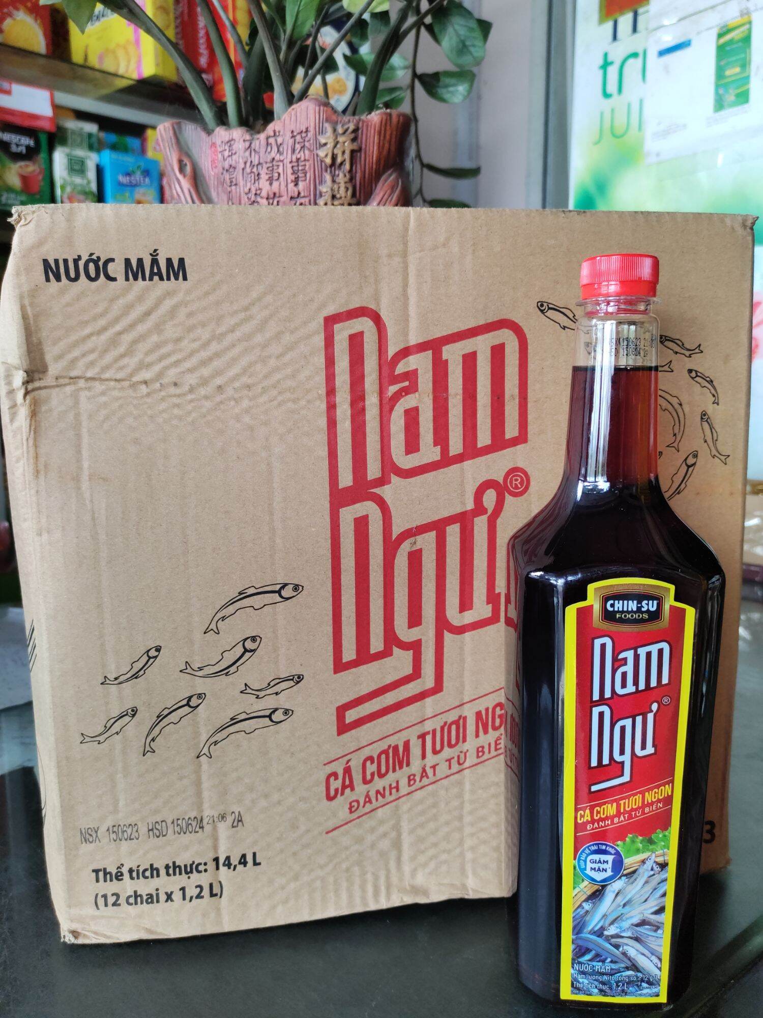 Nước Mắm Nam Ngư Chin Su 1,2 lít