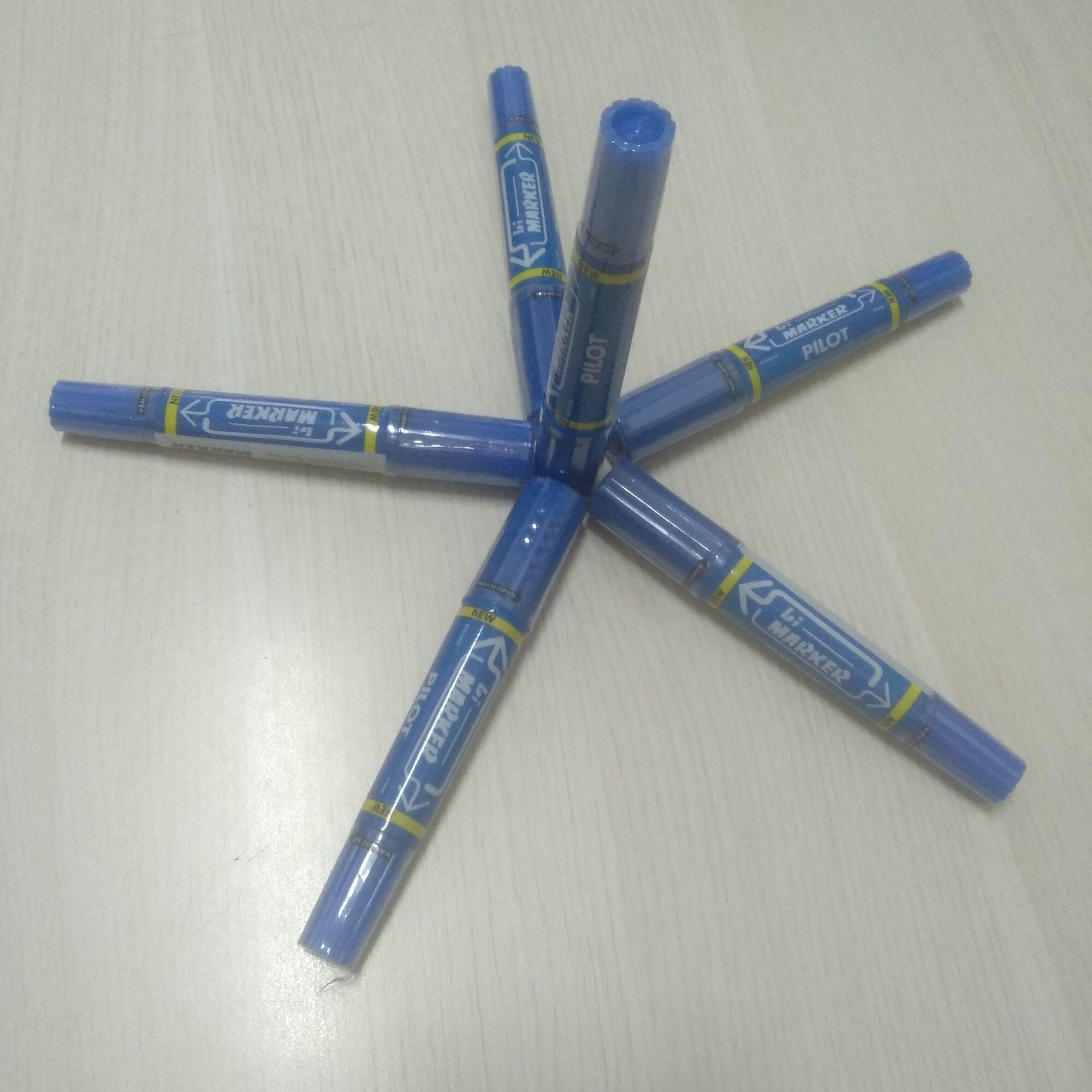 1 cây bút lông dầu thái pilot -- màu xanh