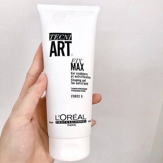 Gel tạo kiểu tóc siêu cứng cho nam loreal tecni.art fix-max 200ml