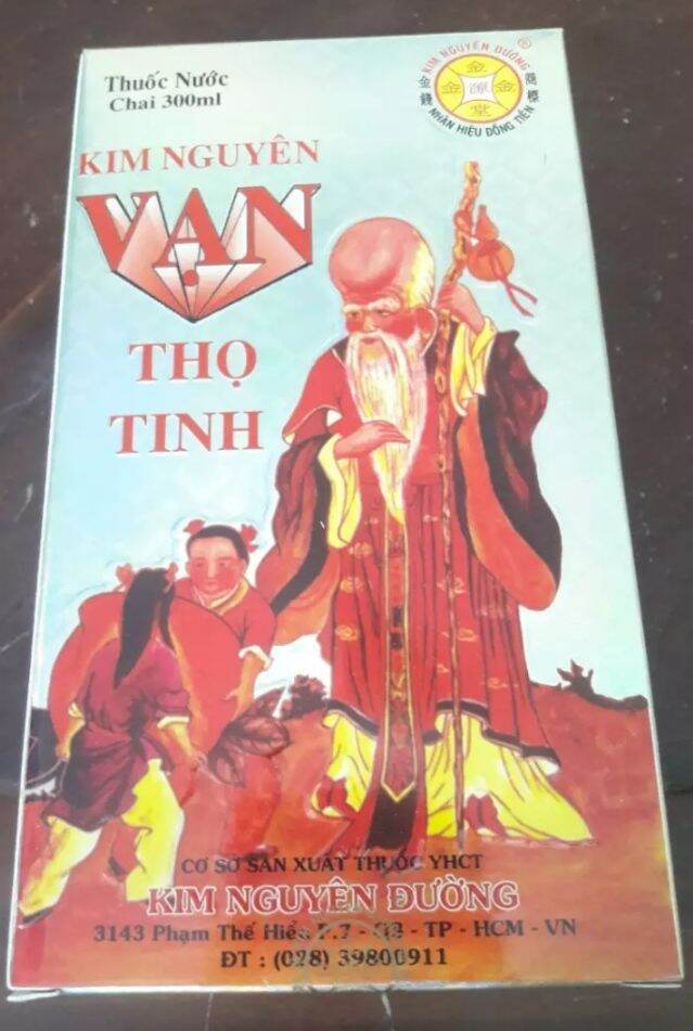 Vạn thọ tinh chai 300ml