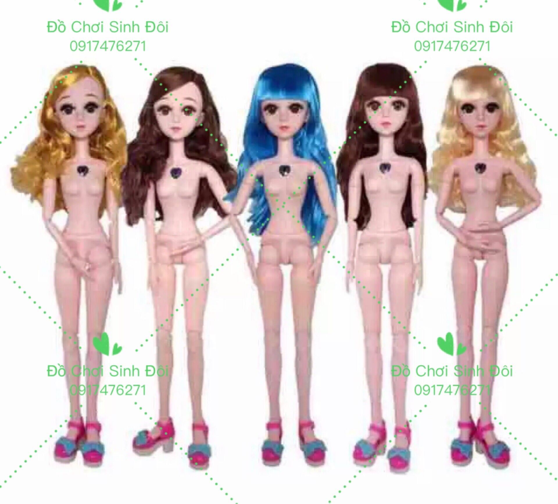 Búp bê 60cm không nhạc