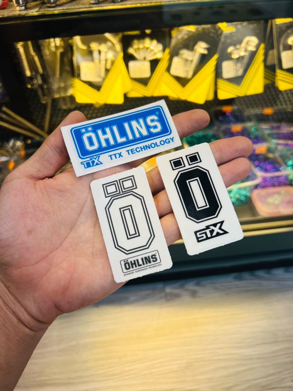 Tem Sticker Ohlins | Chống Thấm Nước