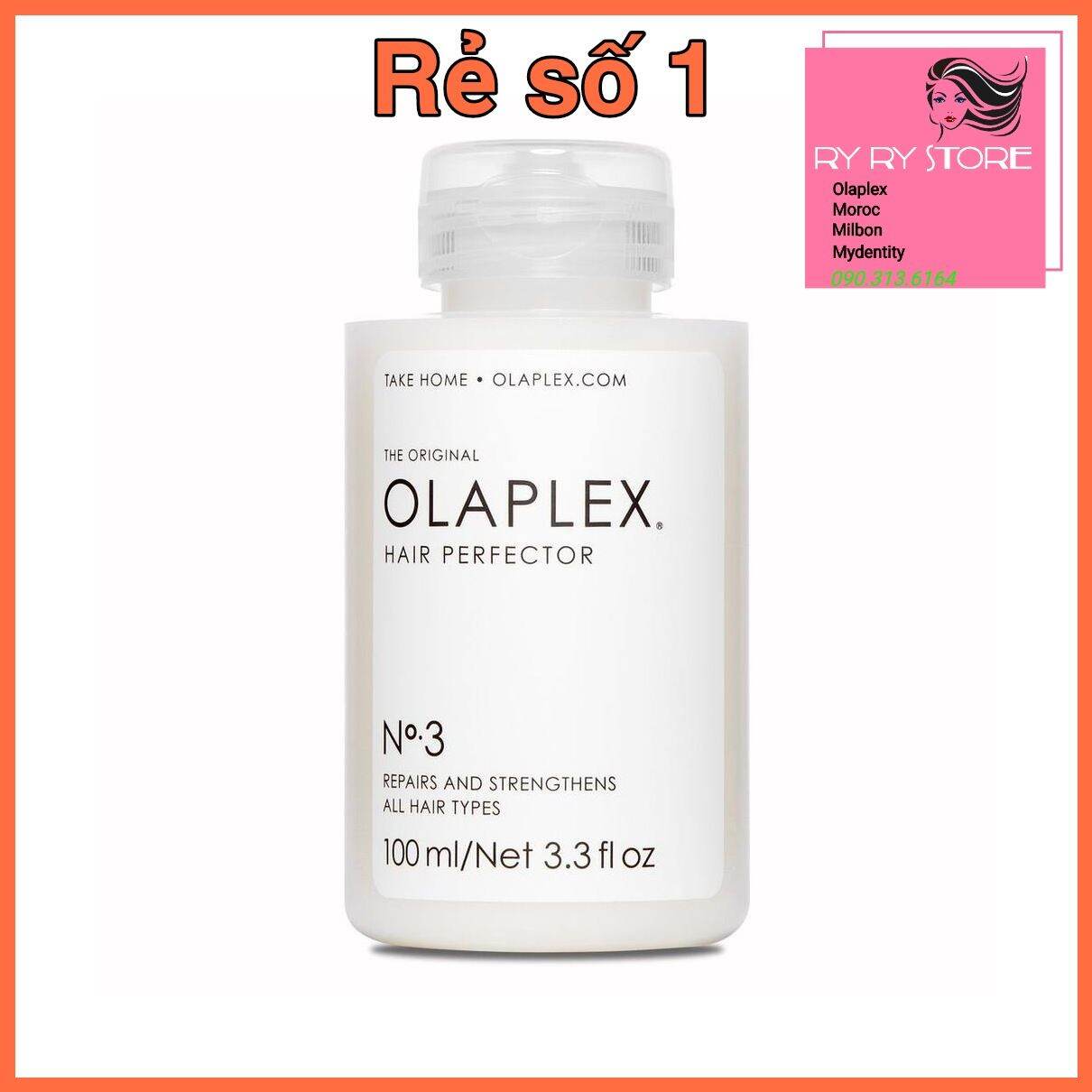 Kem ủ phục hồi tóc yếu hay đứt ngang olaplex no3