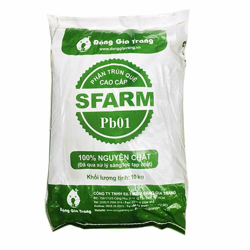 Phân trùn quế sfarm đặng gia trang bao 10kg