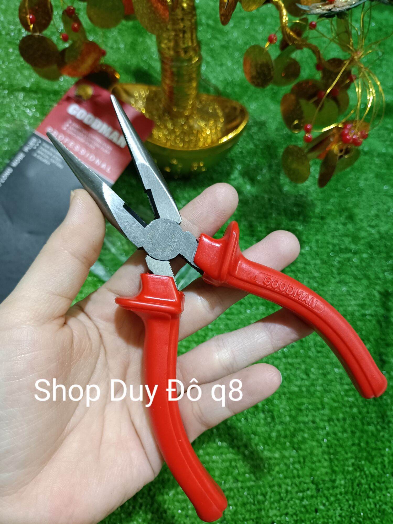 [Giá Hủy Diệt] Kìm 6 inch Nhọn Điện Cắt Hiệu GOODMAN