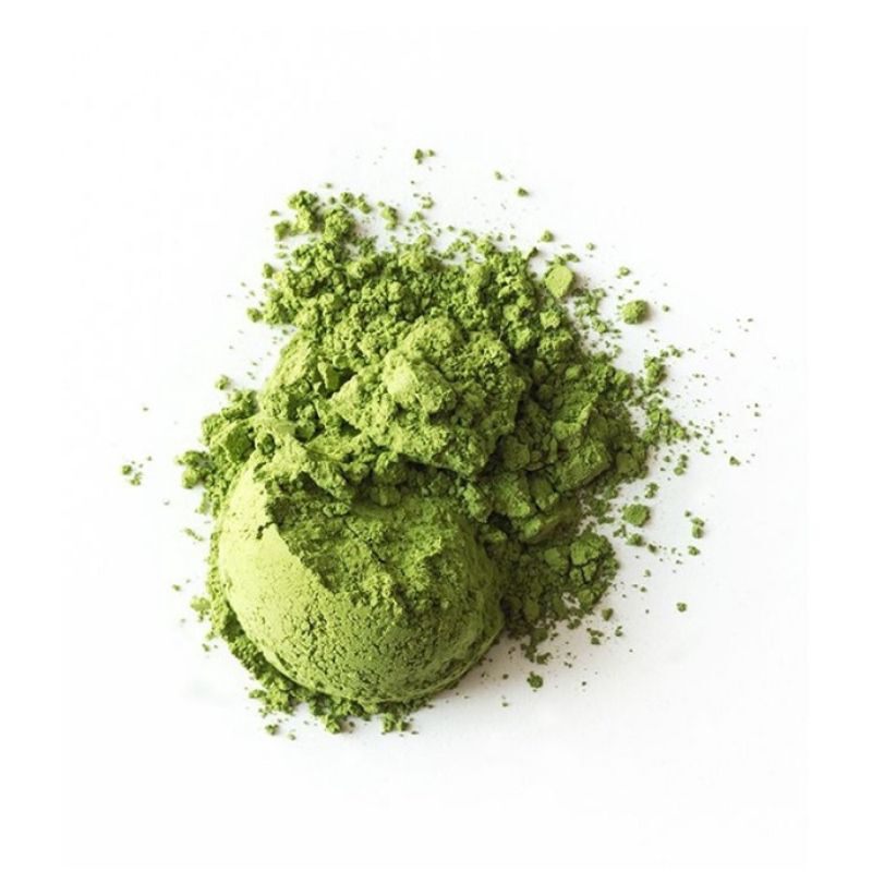 Bột trà xanh matcha làm màu lá dứa bánh dứa