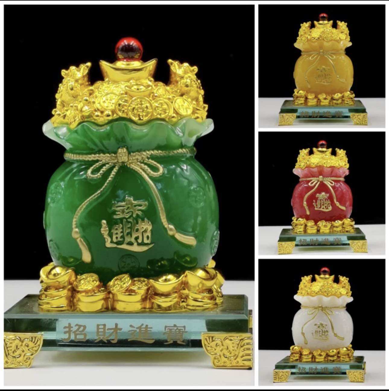 Túi tiền vàng kim bảo tài lộc