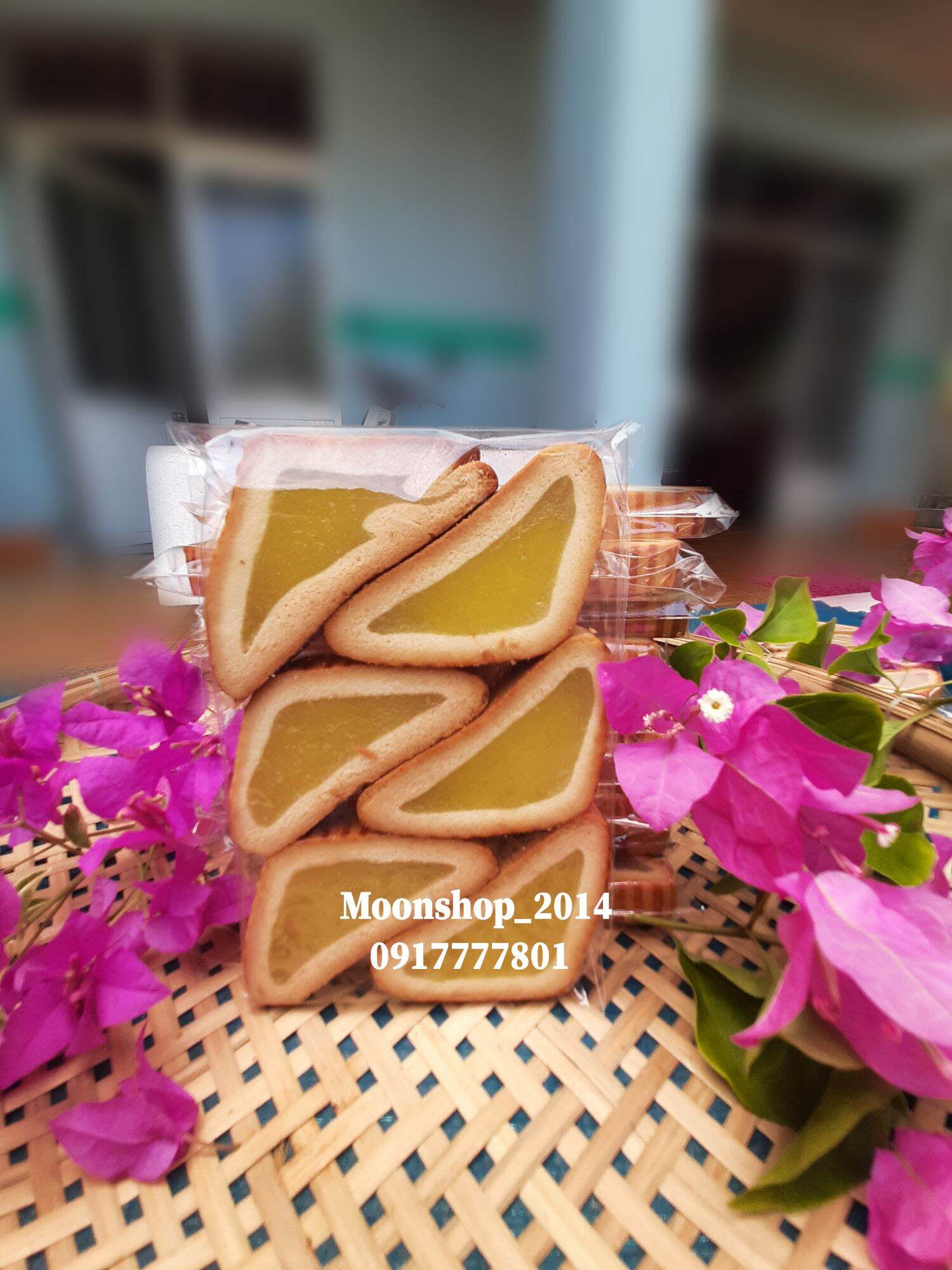 BÁNH XÀ LAM DỪA, ĐẬU XANH NƯỚNG ( TÚI 6 BÁNH )