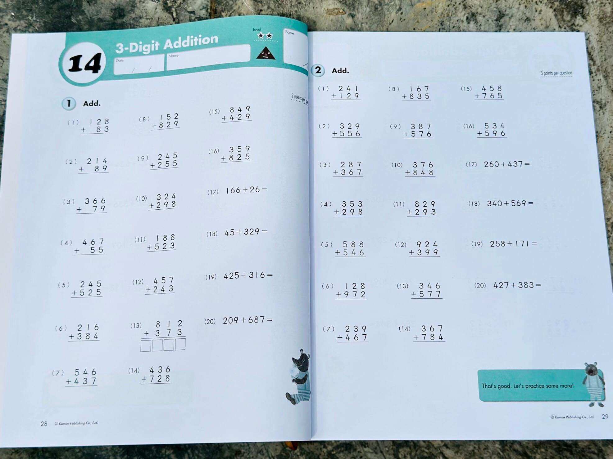 kumon math 10 cuốn