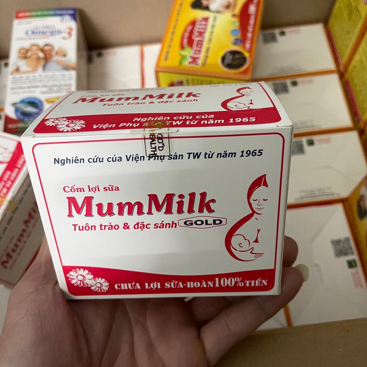 CỐM LỢI SỮA MUMMILK CHO PHỤ NỮ SAU SINH (20 gói)date 2027
