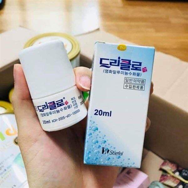 Lăn khử mùi HÔI NÁCH-HÔI CHÂN Stiefel Hàn Quốc 20ml