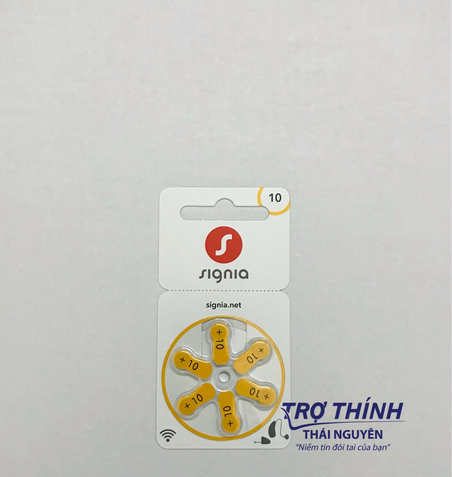 Pin máy trợ thính Signia số 10