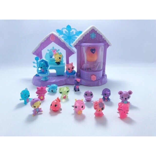 Trò chơi lâu đài tuyết hatchimals cho bé