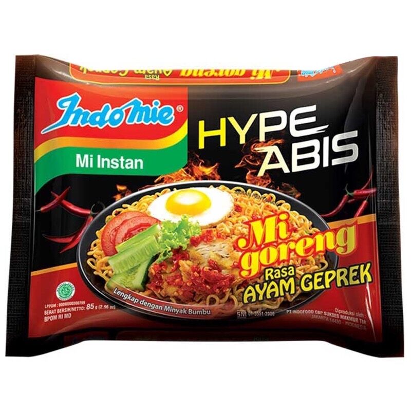 mì trộn indomie trộn 4 vị