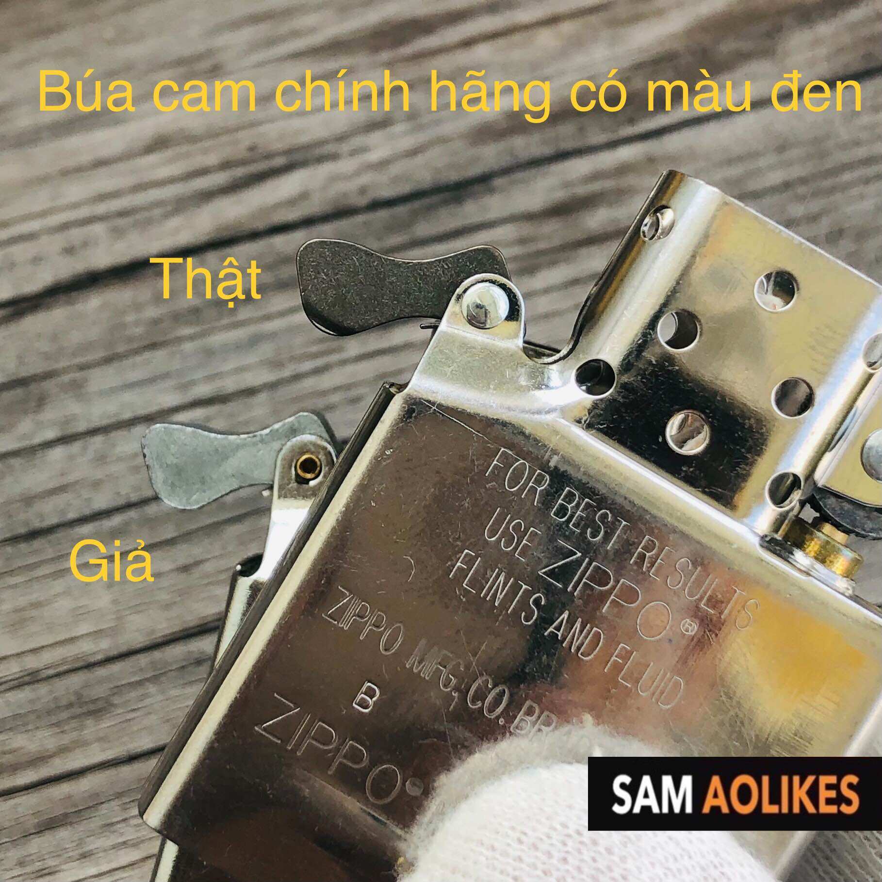 [Zippo 954] Bật Lửa Zippo Armor Chrome Bóng Chính Hãng USA Mỹ